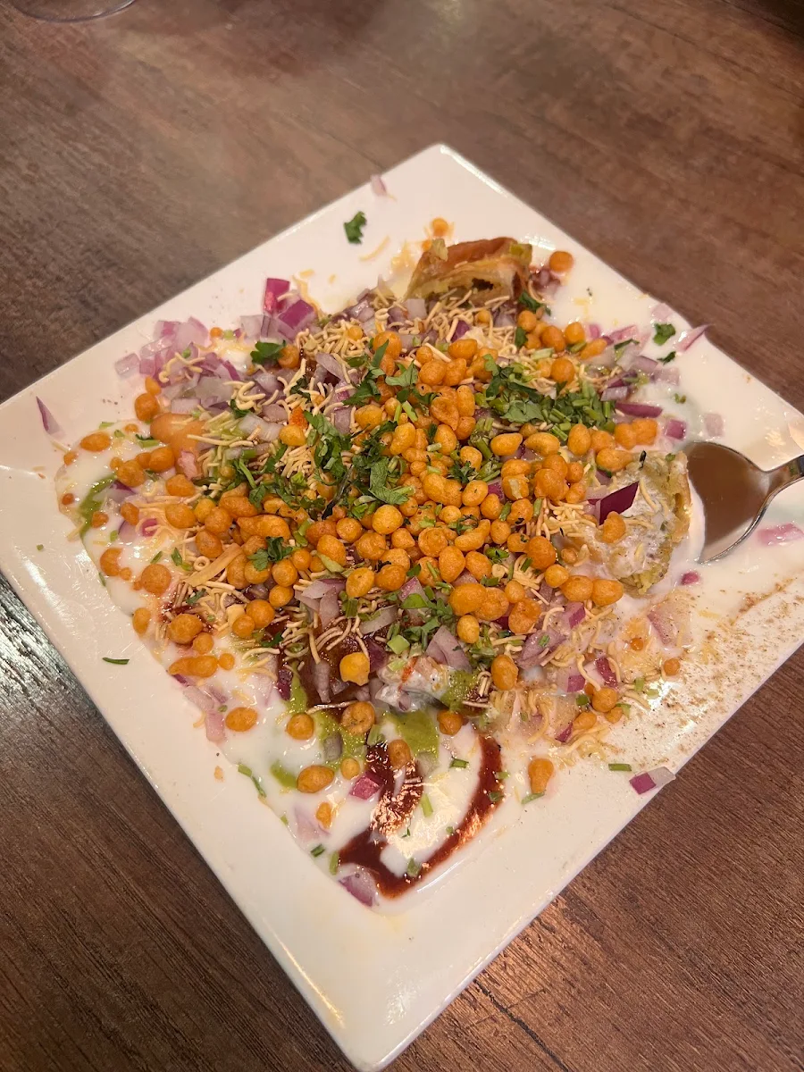 Samosa Chaat, Indian Spice