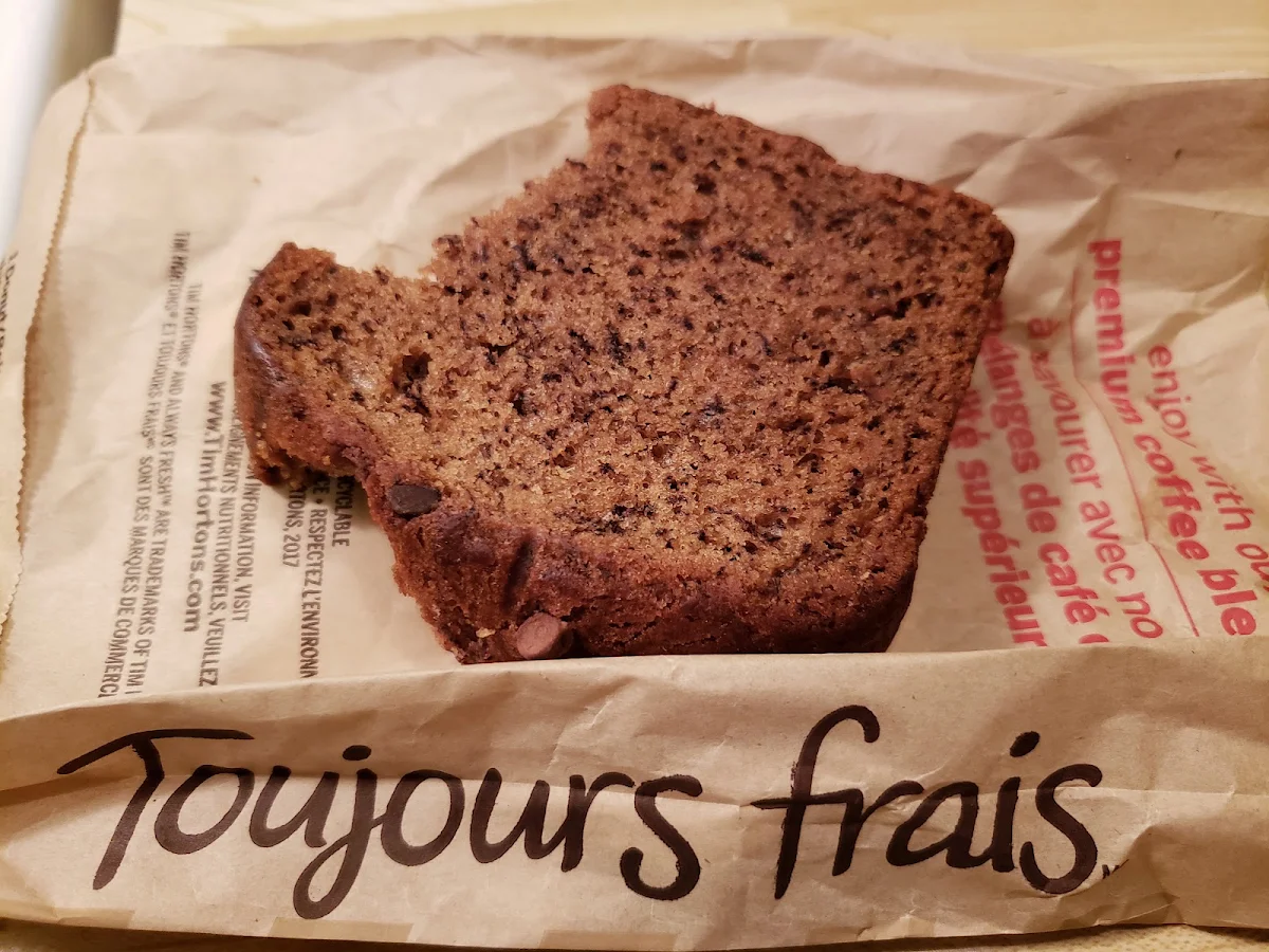 Pain Aux Bananes Et Pépites de Chocolats