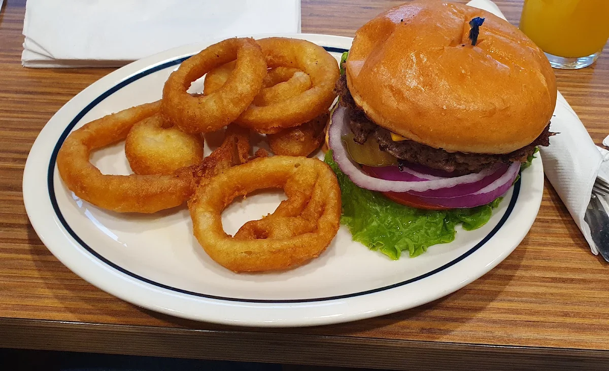 Burger and Fries