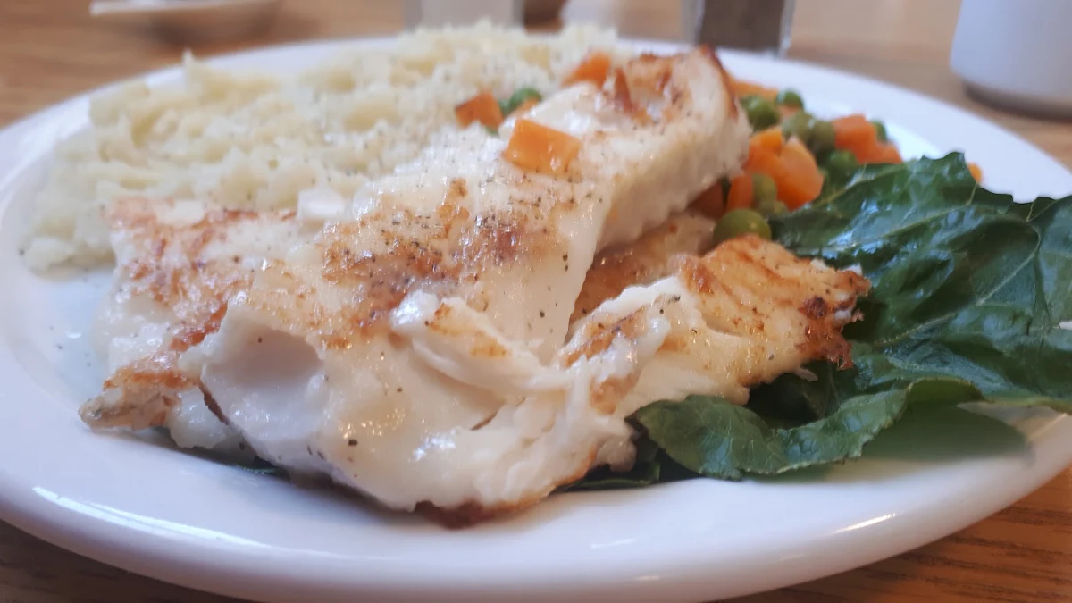 2 PC Pan Fried Cod Made Gluten Free