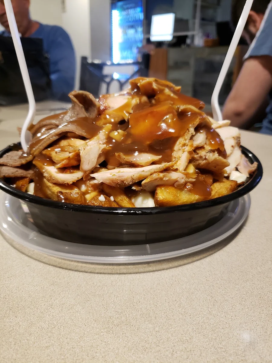Meat Lovers Poutine, Big H Shawarma & Poutine