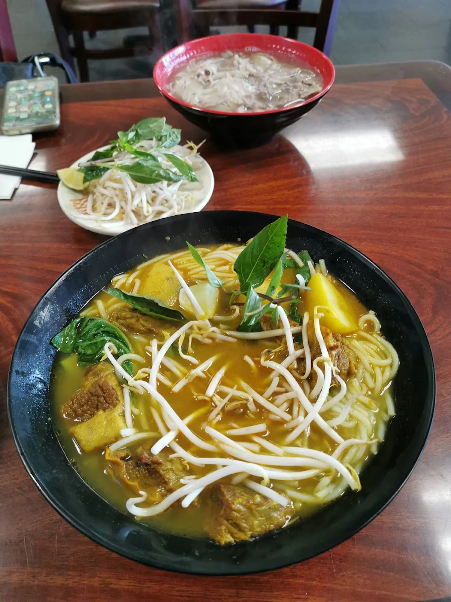 Curry Beef Brisket Rice Noodle Soup