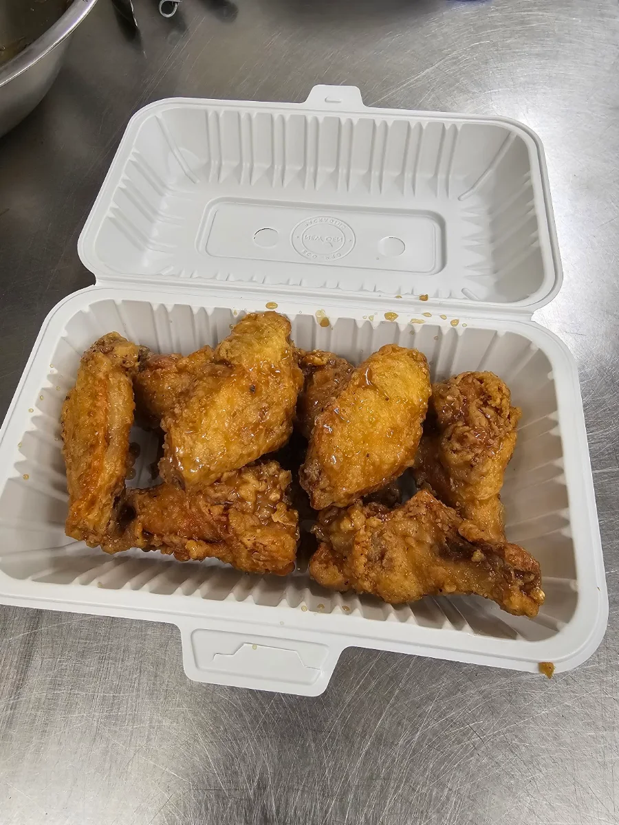 Honey Garlic Chicken Wings