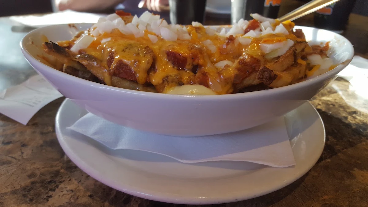 Chili Cheese Dog Poutine