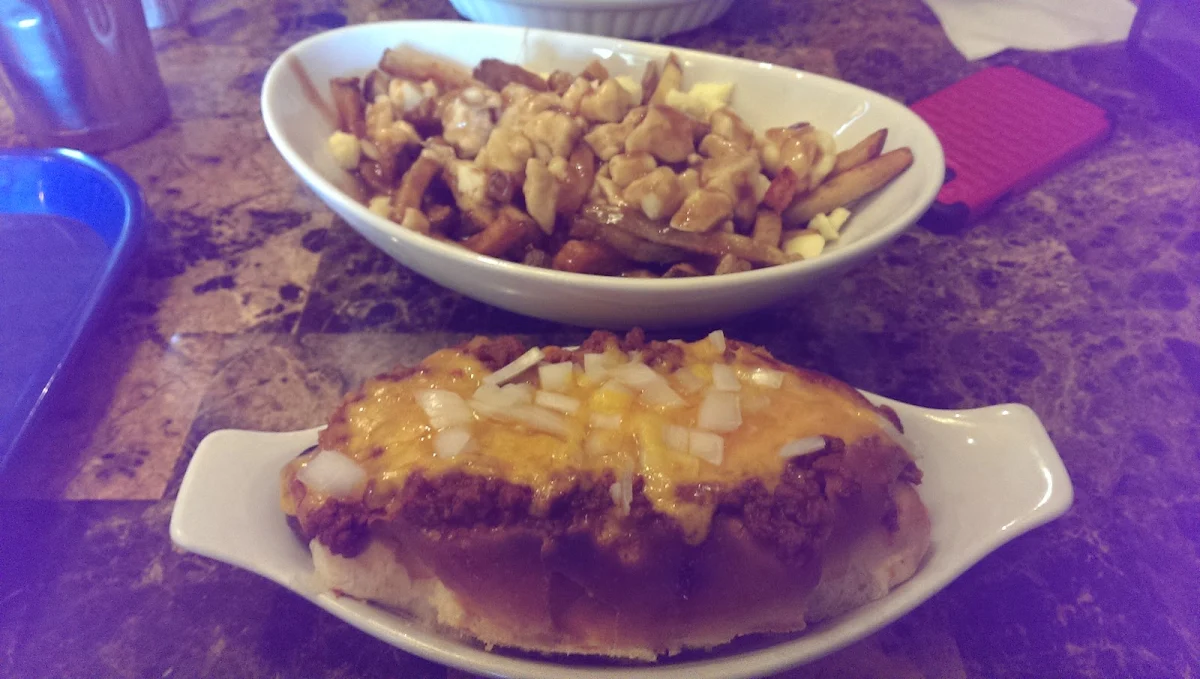 Poutine and Twice Baked Potato
