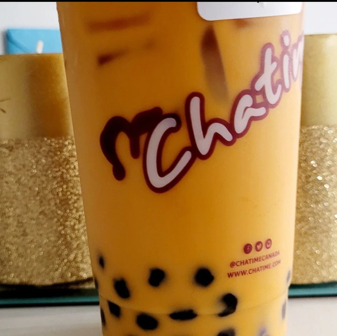 Mango Smoothie with Boba