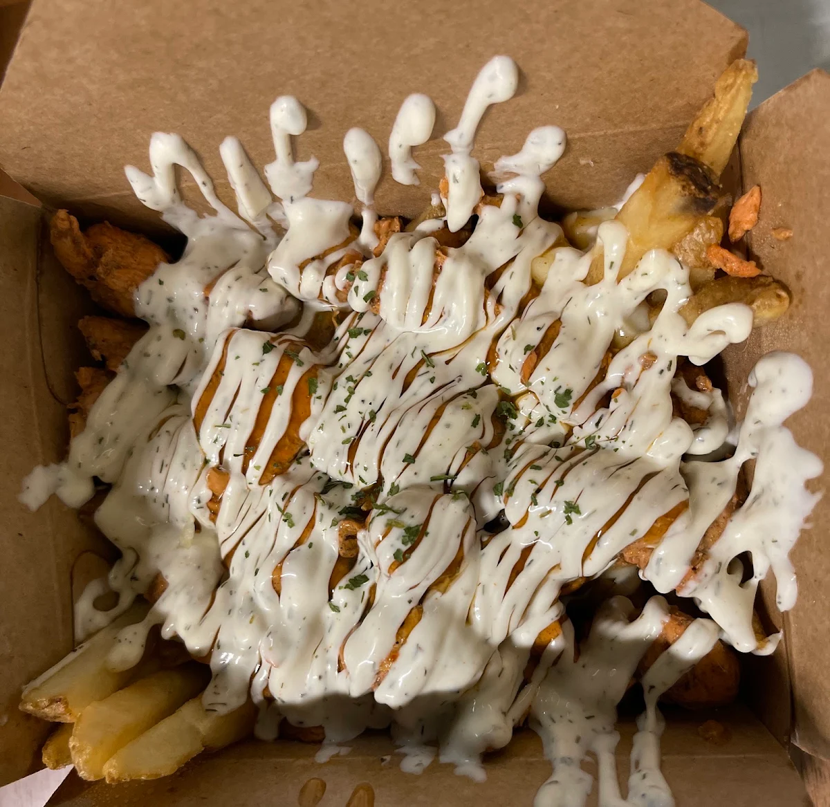 Chicken Shawarma Poutine
