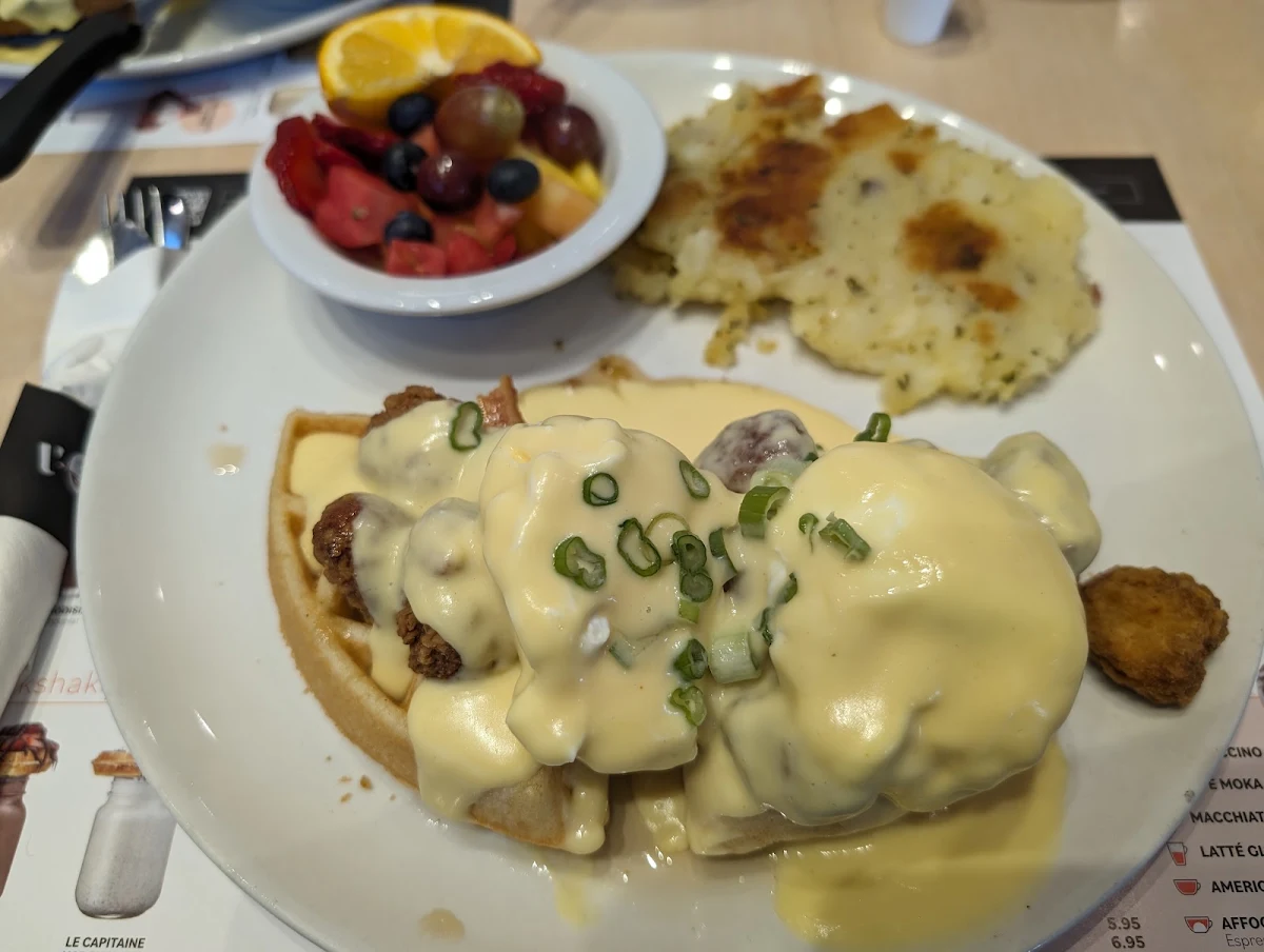 Oeuf Bénédictine Champignon
