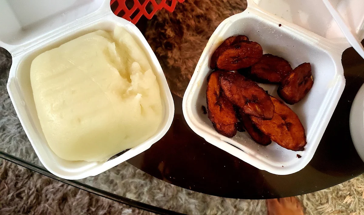 Fufu and Plantains