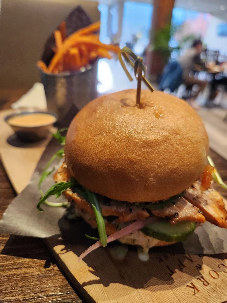 Wild Salmon Burger