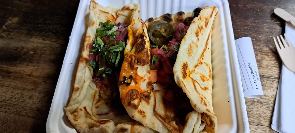 Fish Pakora Tacos