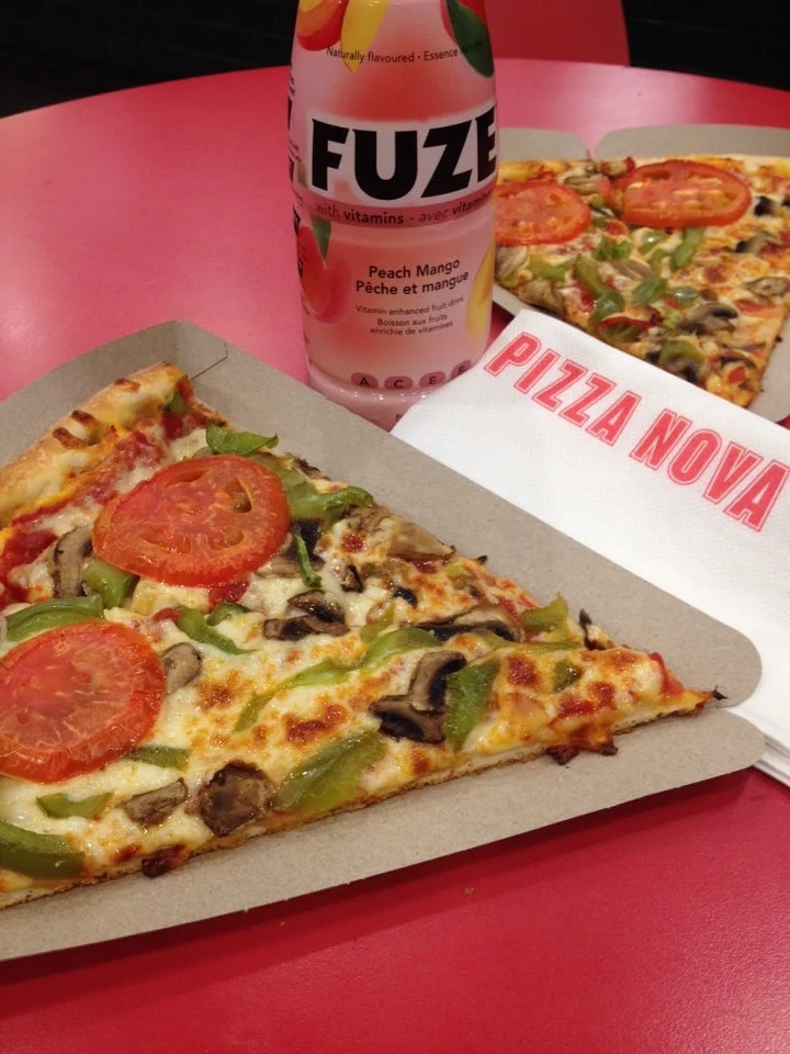 Vegetarian Pizza Slice