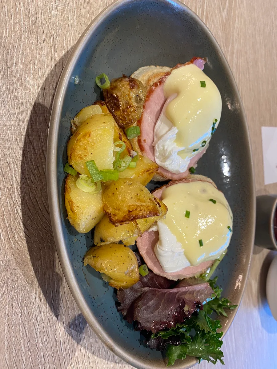 Shoe & Canoe Eggs Benedict