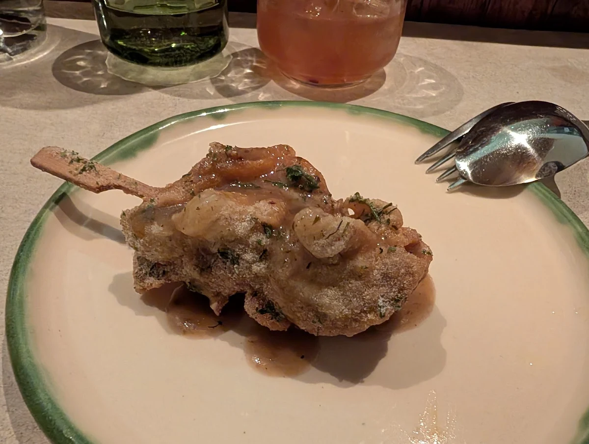 Fried Mushrooms Au Poivre