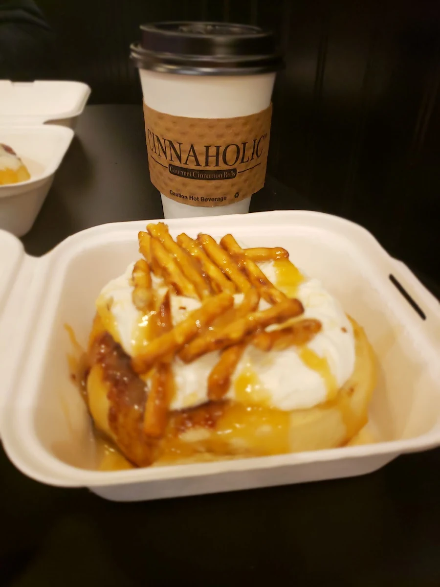 Salted Caramel Cinnamon Roll