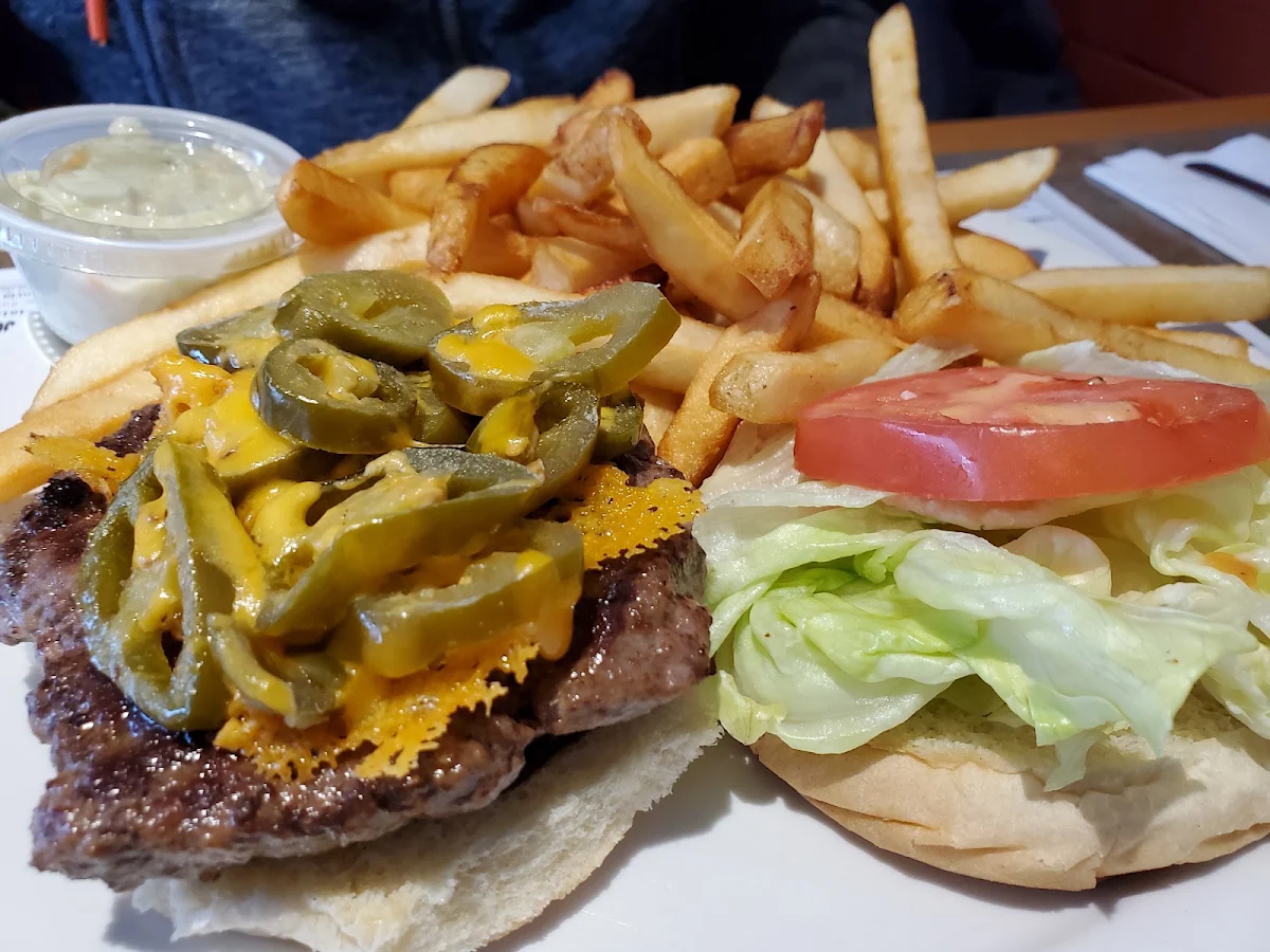 Jalapeno Cheddar Burger