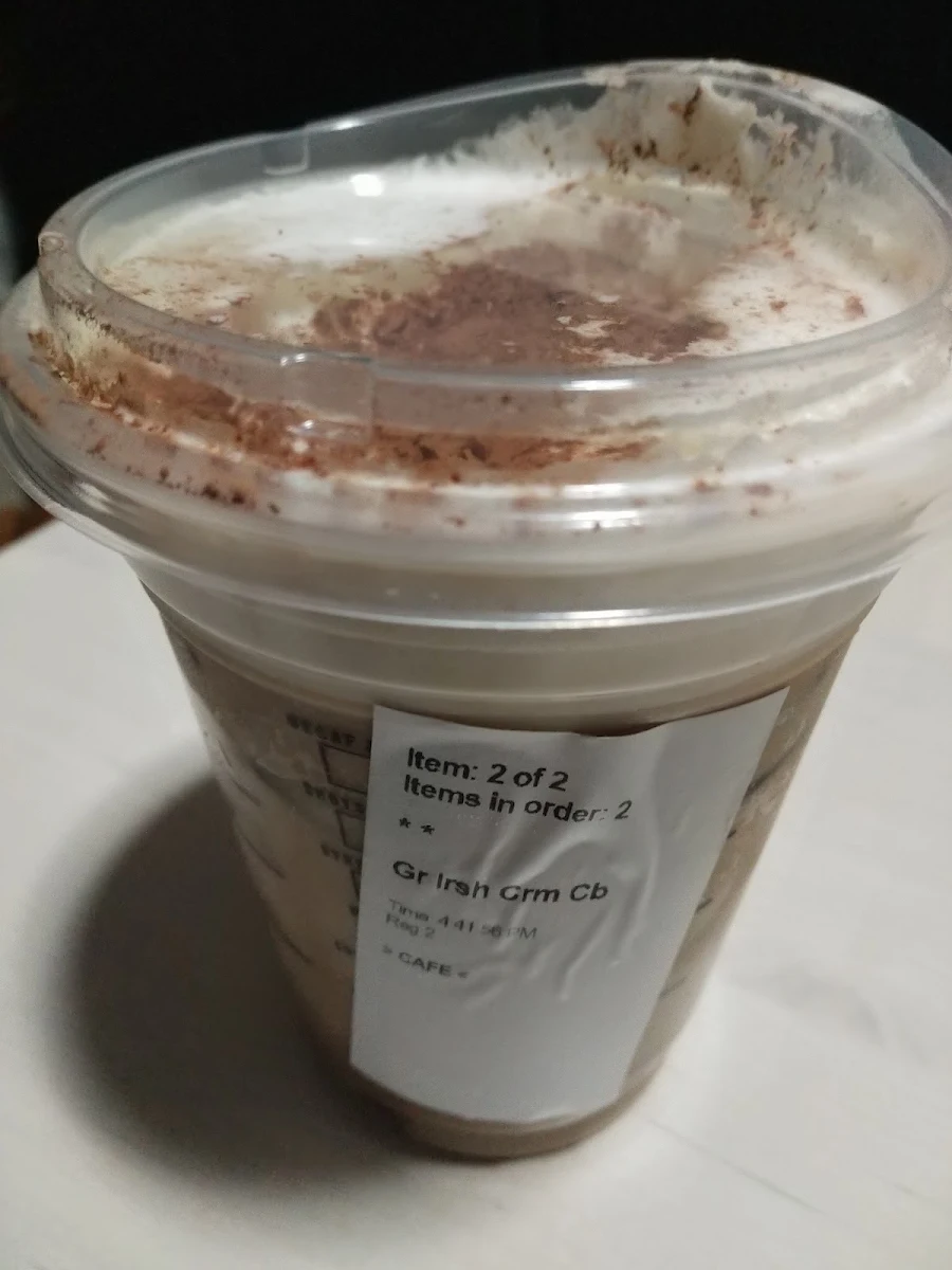 Irish Cream Cheese Foam