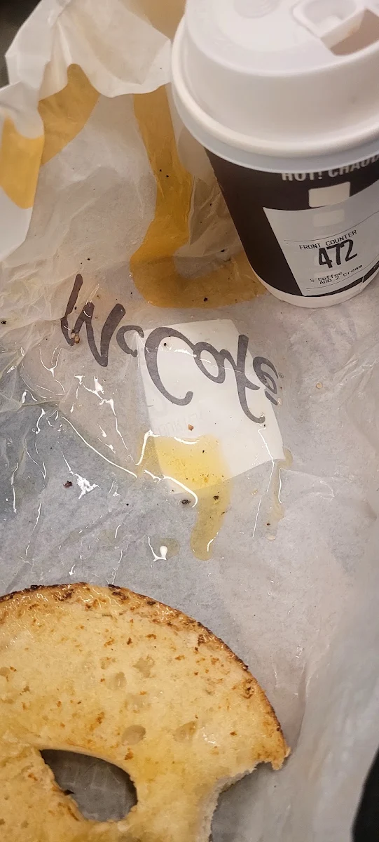Sesame Bagel with Butter
