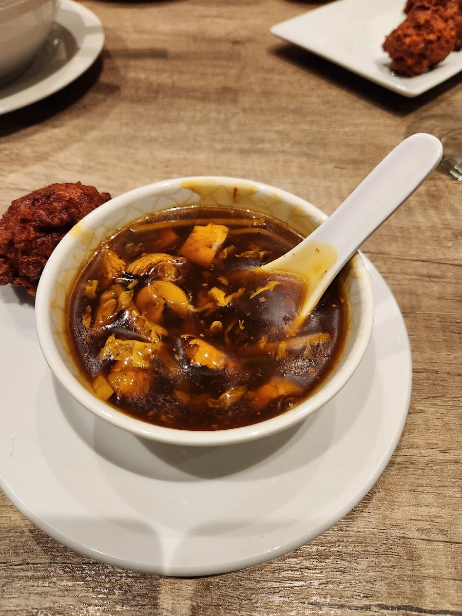 Hot N Sour Chicken Soup
