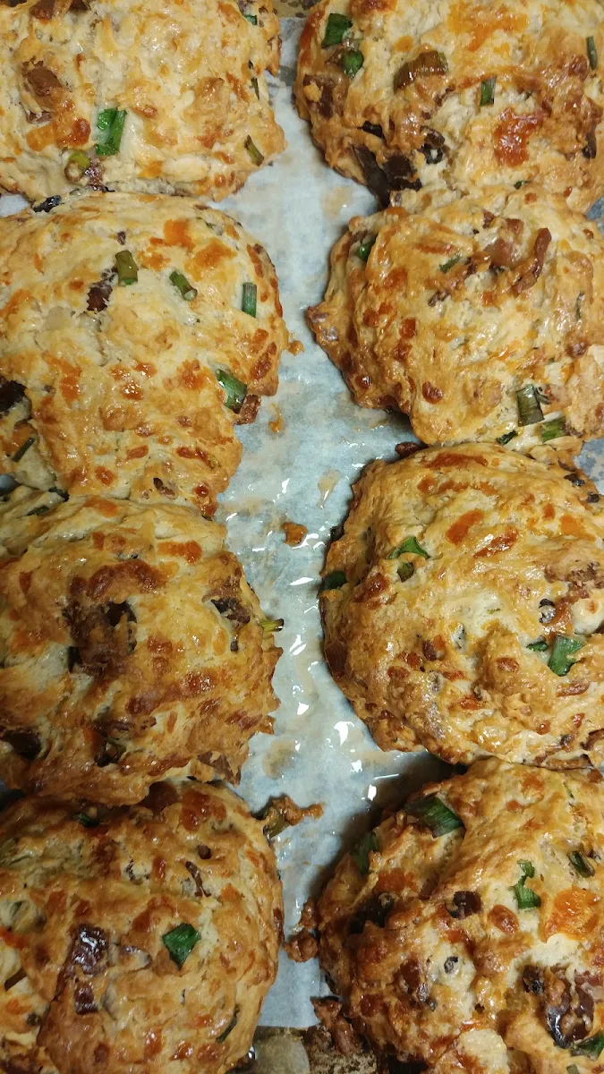 Bacon Cheddar Chive Scone