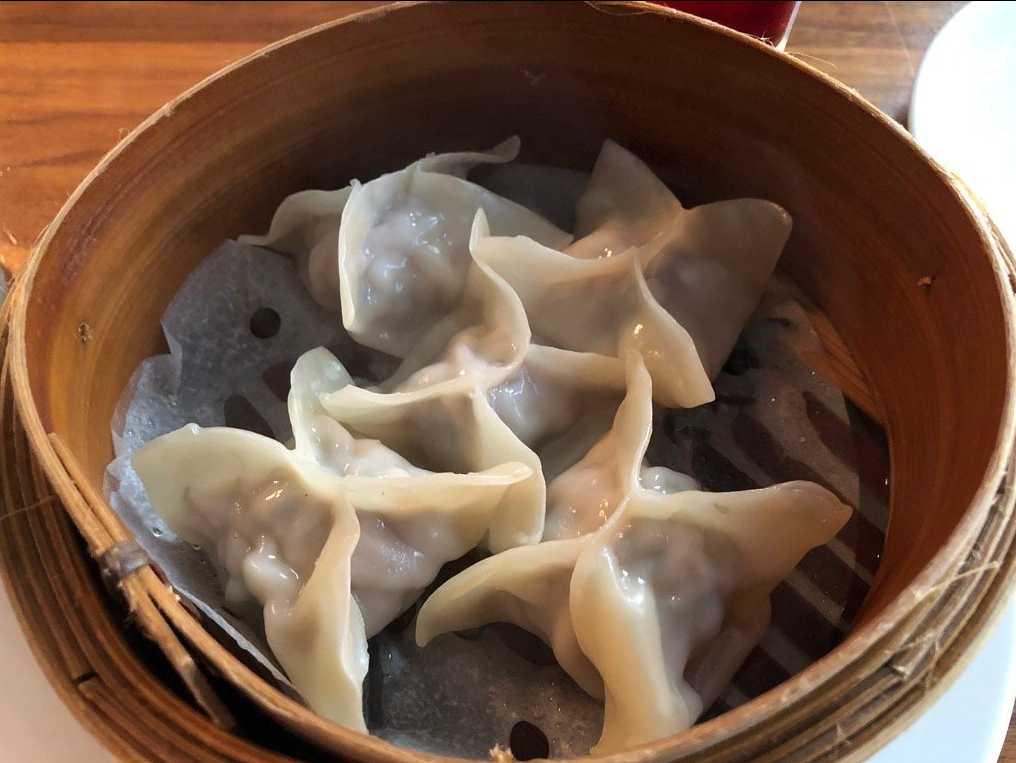 Pork Dumplings and Prawn Dumplings