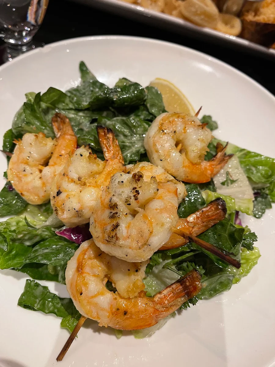 Salade Aux Crevettes Grillées Grilled Shrimp Salad