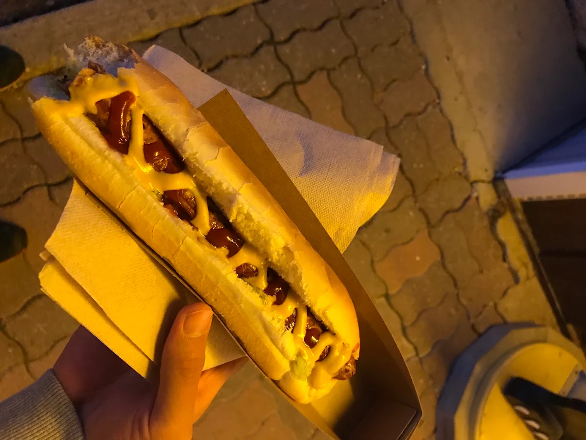 Foot Long Hot Dog