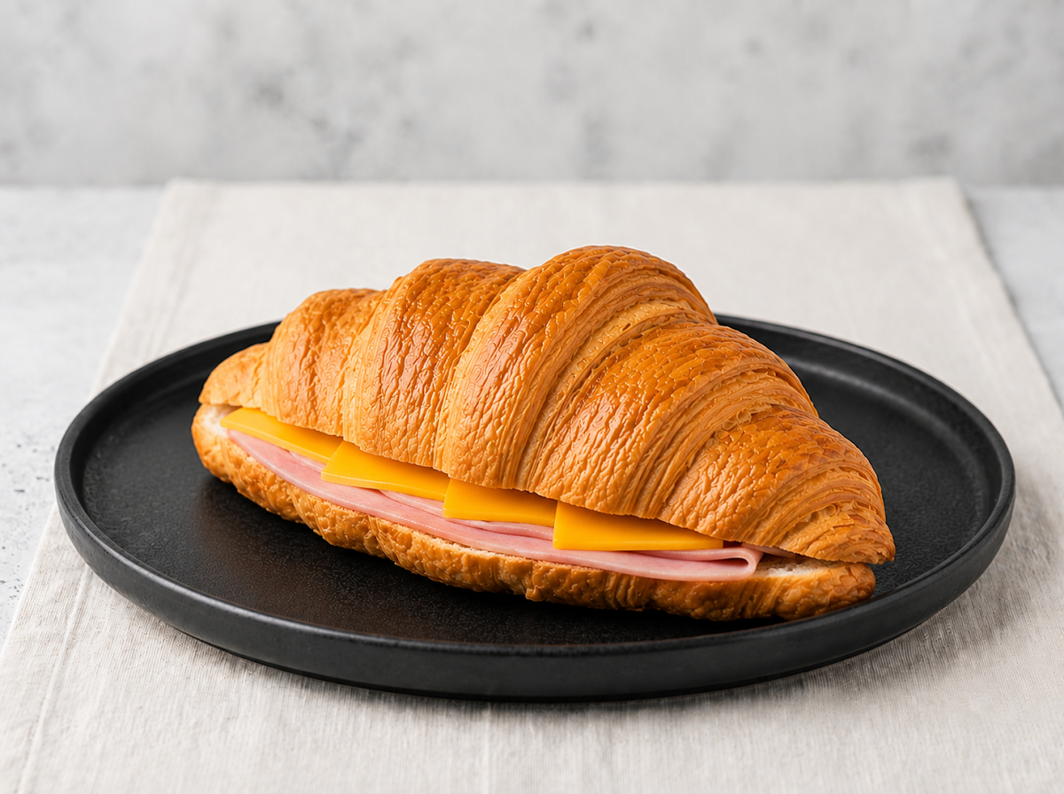 Ham & Cheddar Croissant