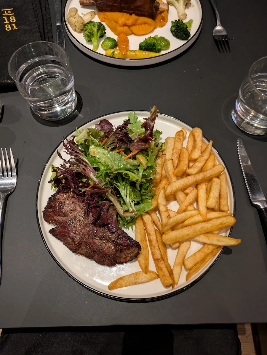 Sirloin Steak with Fries