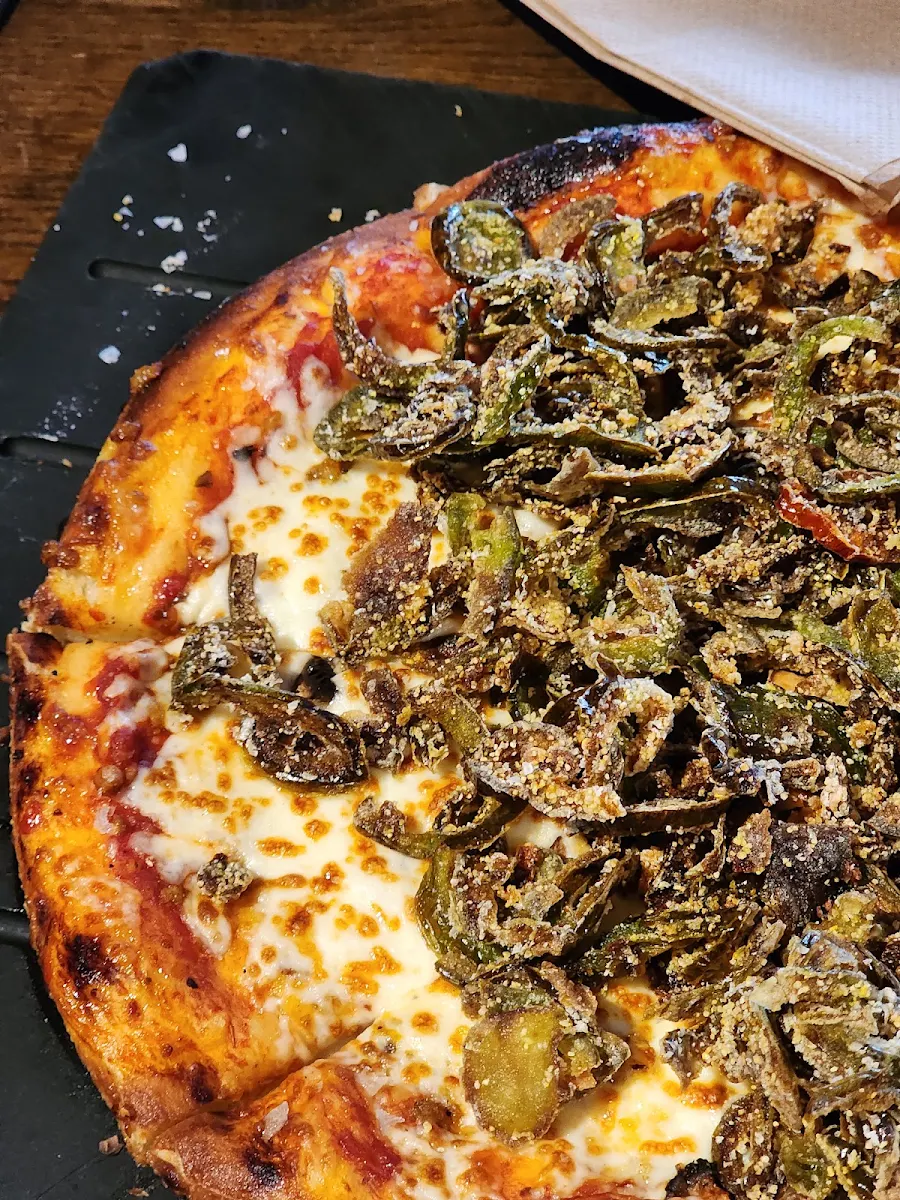 Spicy Mushroom Pizza