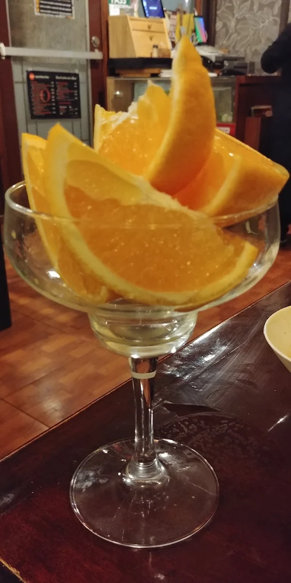 After Dinner Cold Oranges