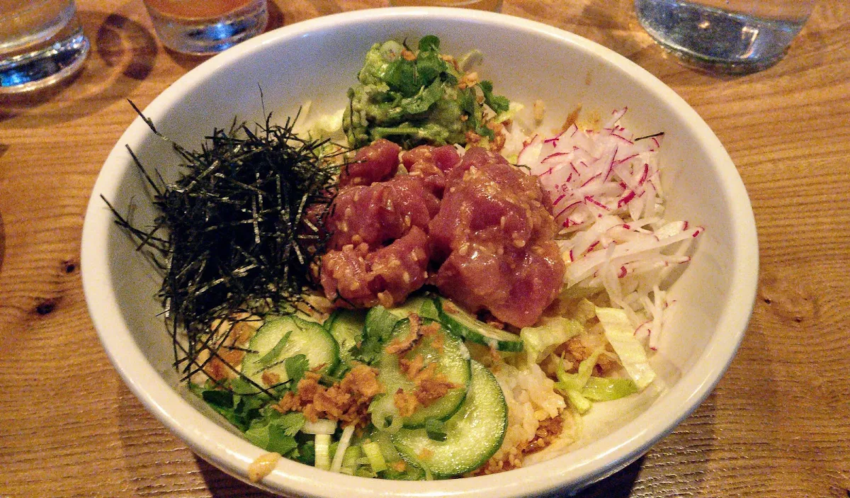 Ahi Tuna Poke Bowl