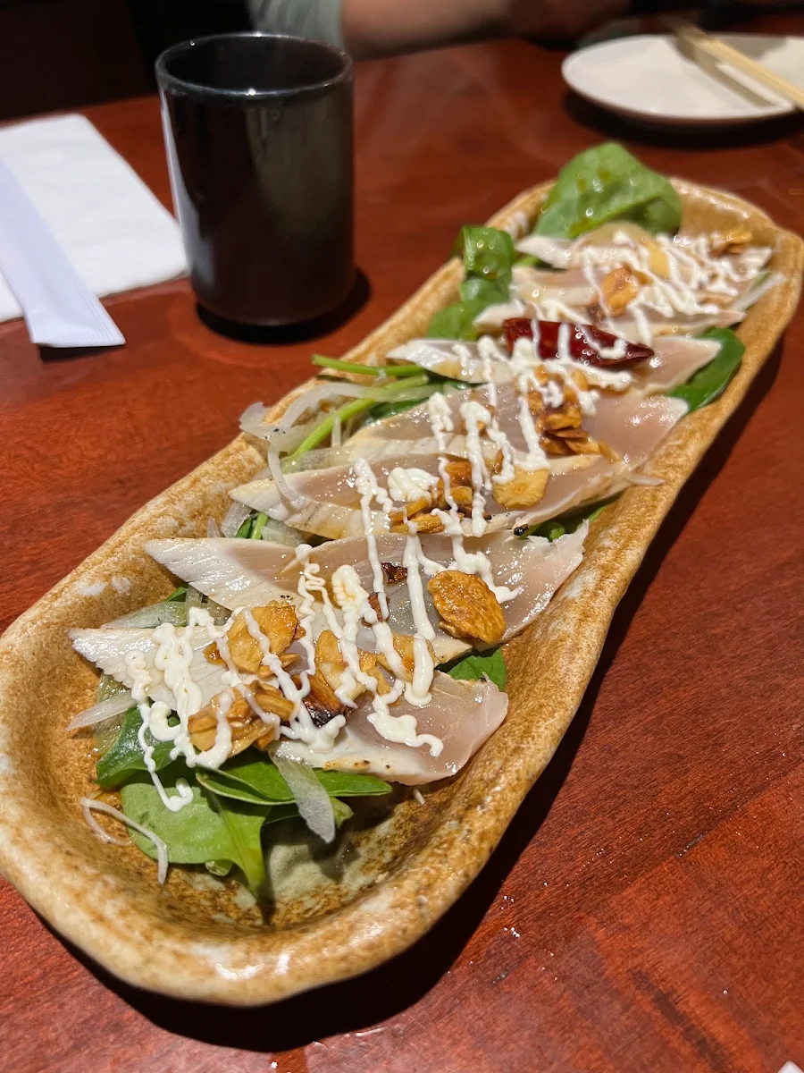 Garlic Tuna Tataki
