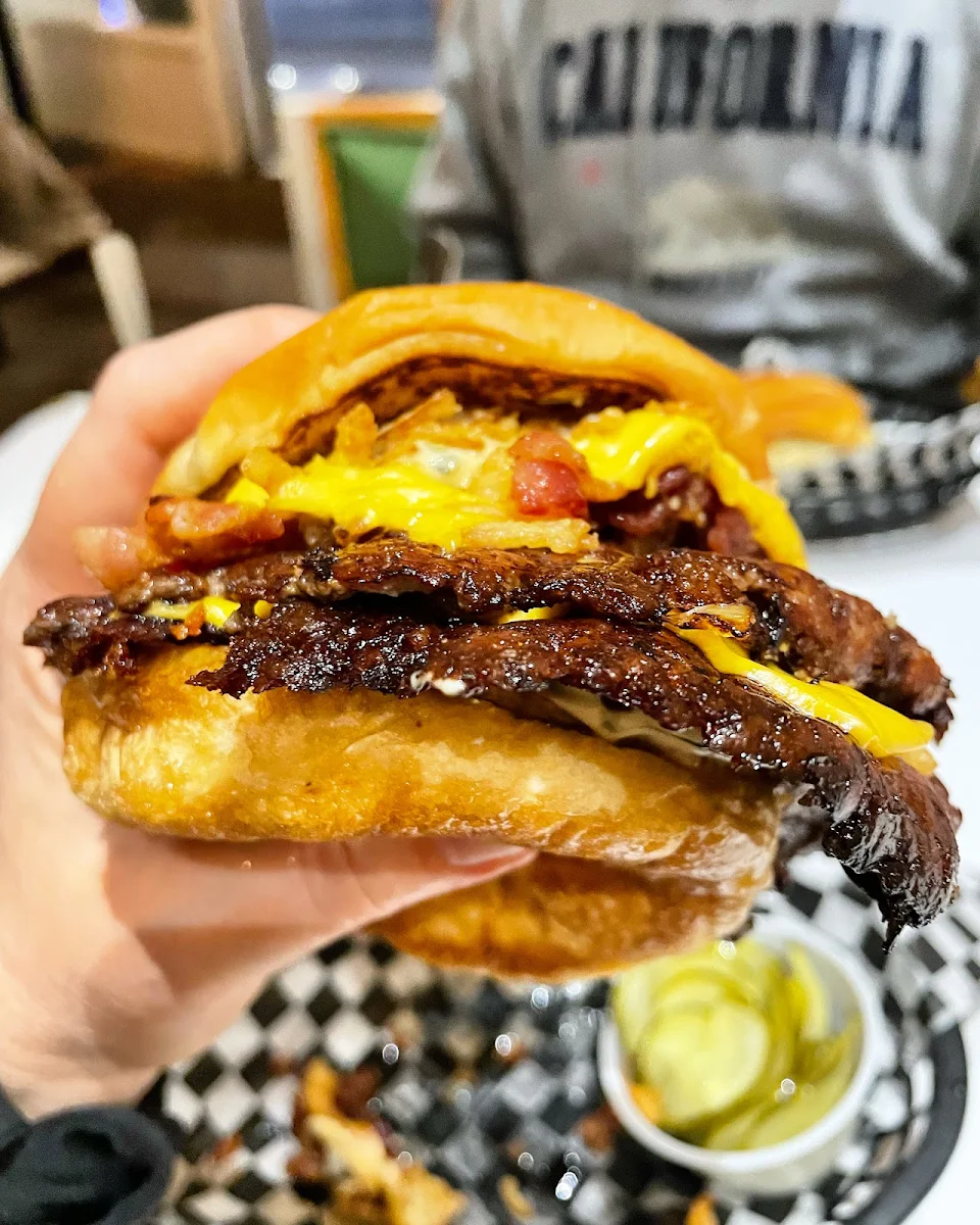 Double Bacon Double Cheese Burger
