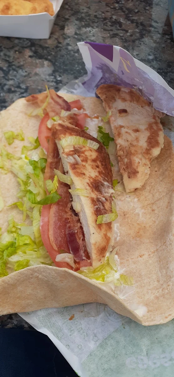 Chicken & Bacon Mcwrap - Grilled