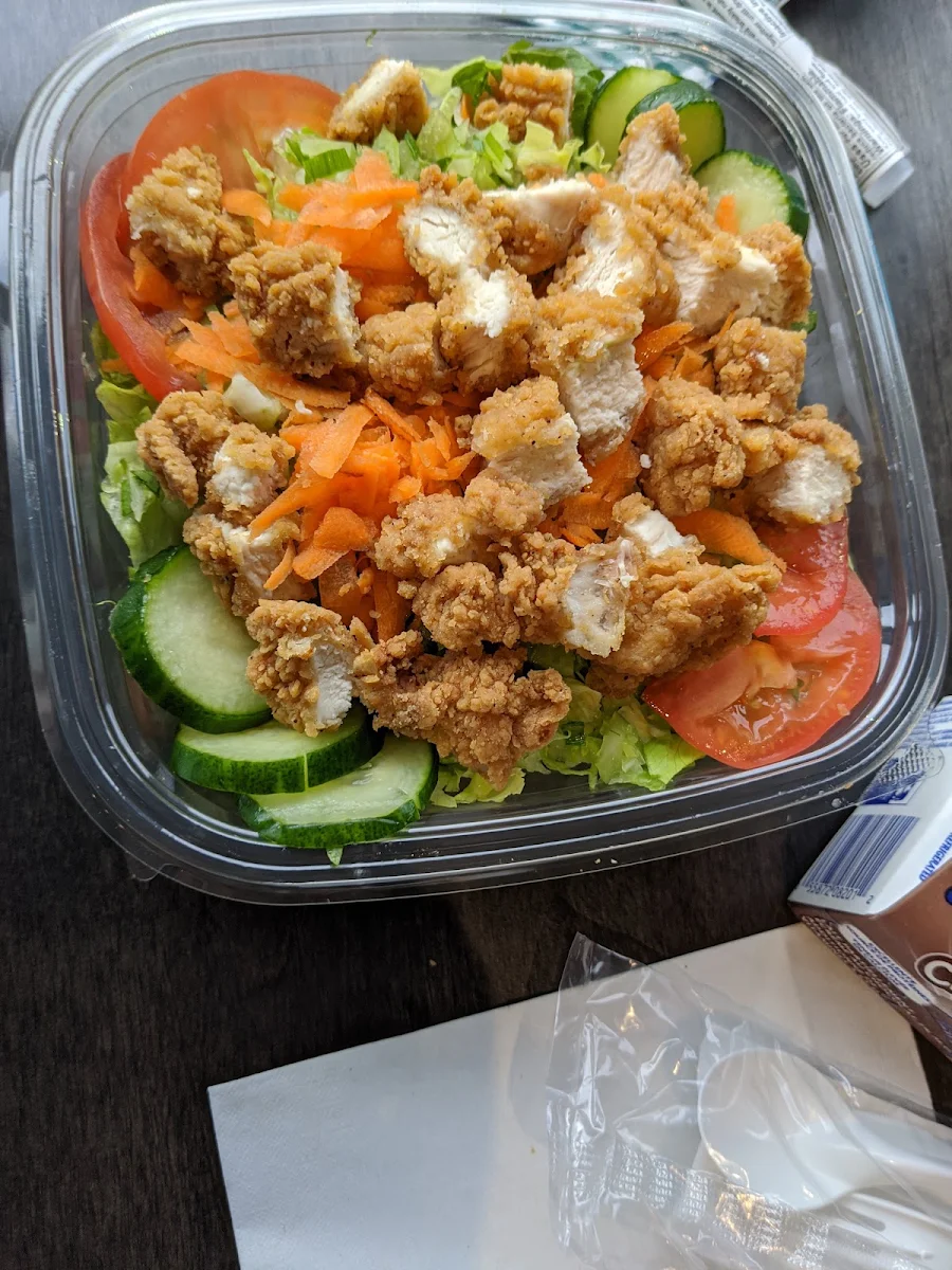 Crispy Chicken Salad