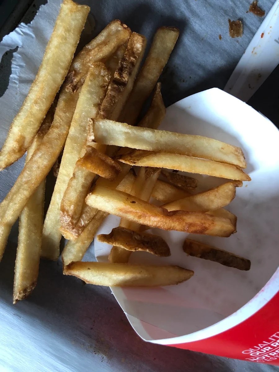 Fries with Sea Salt Cals 210-470