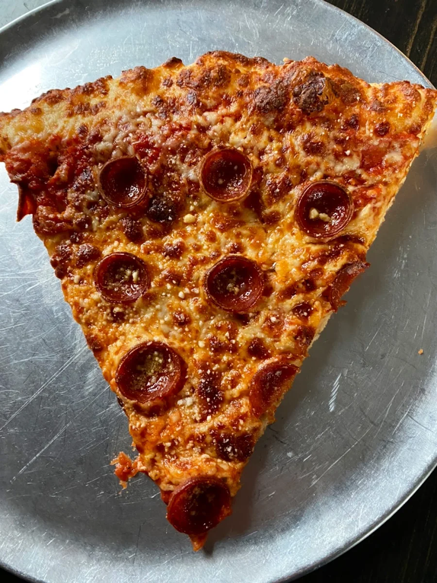 Cheese with Pizza Sliced Tomatoes and Pepperoni Pizza Slice