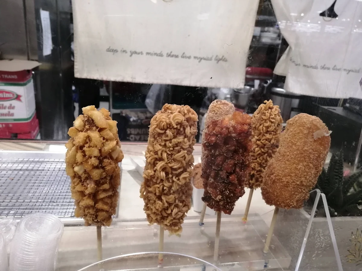 Korean Hot Dog Samples