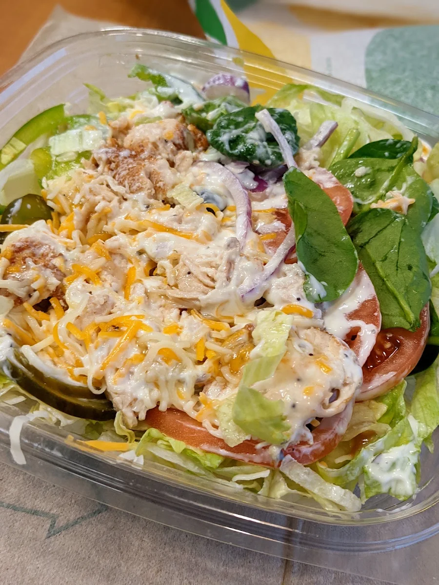 Salad Chicken Bacon
