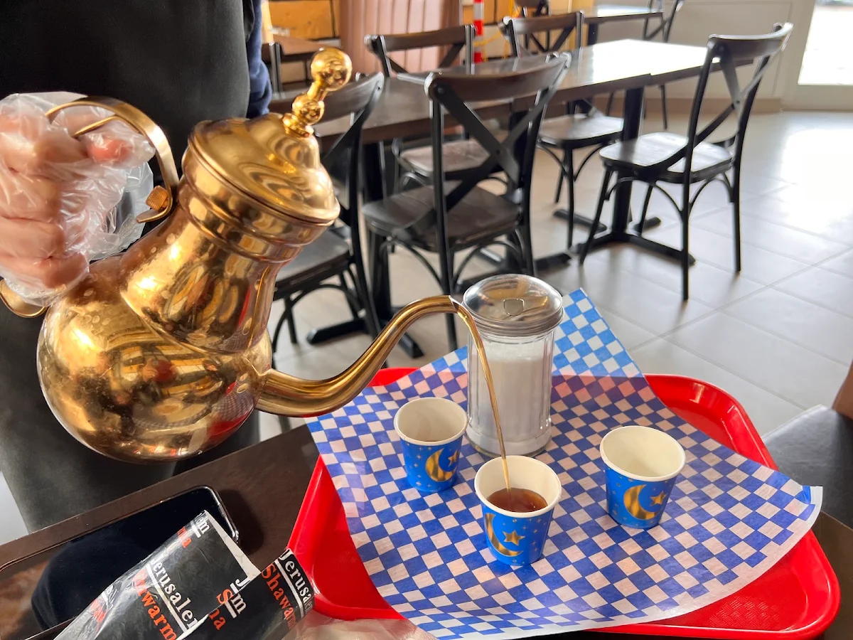 Tea Pot with Baklava