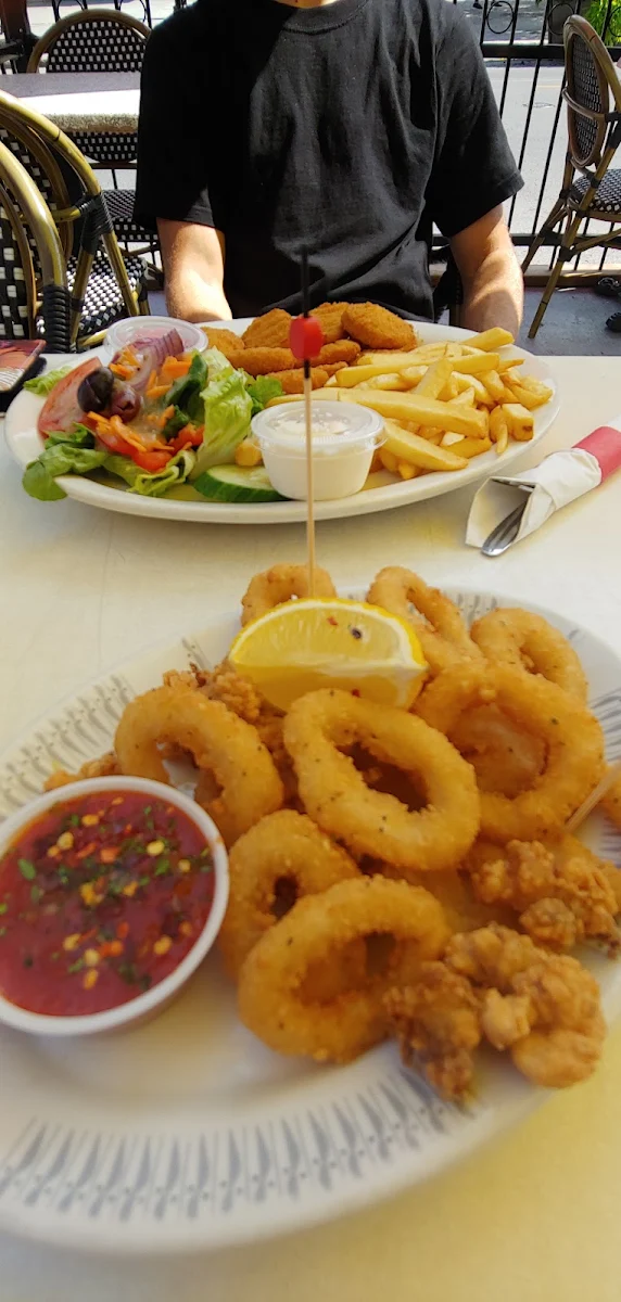 Calamars Frits Fried Calamari