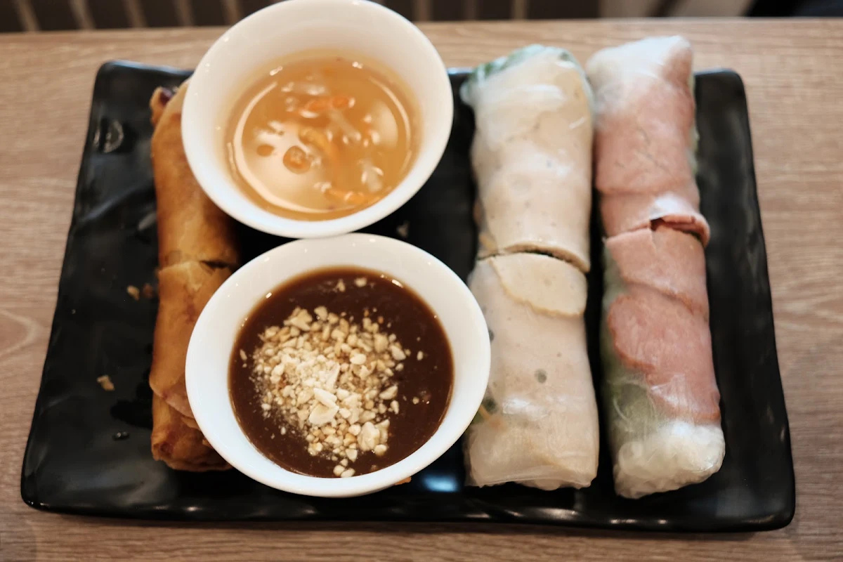 Fresh and Fried Spring Rolls