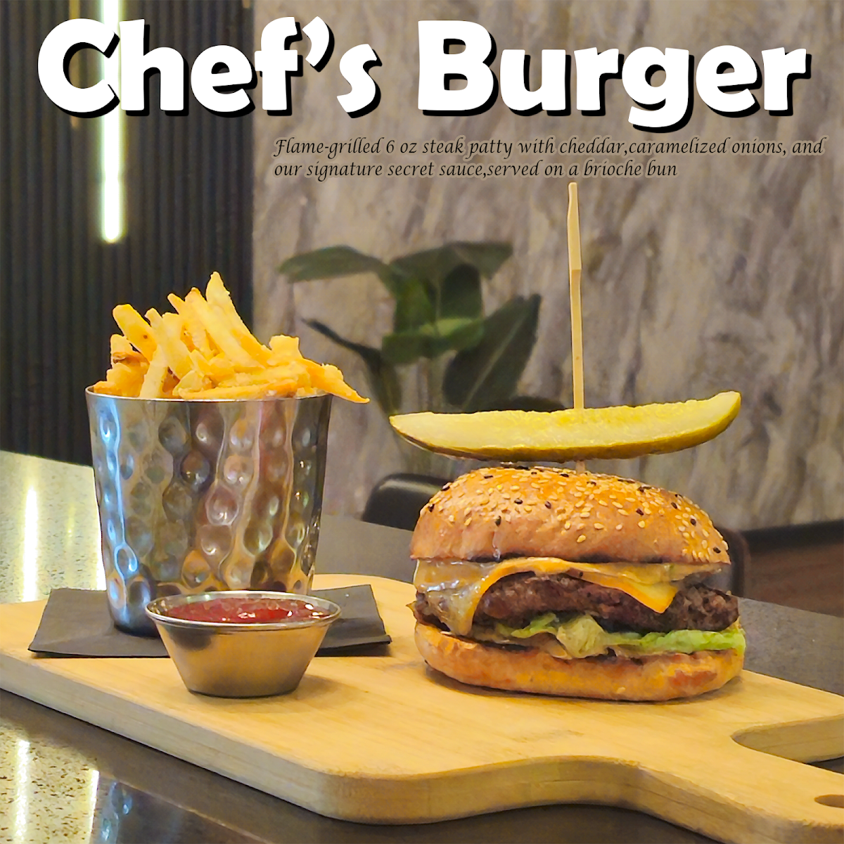 Chef's Burger