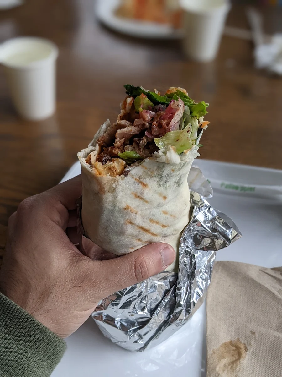 Mixed Chicken and Beef Shawarma