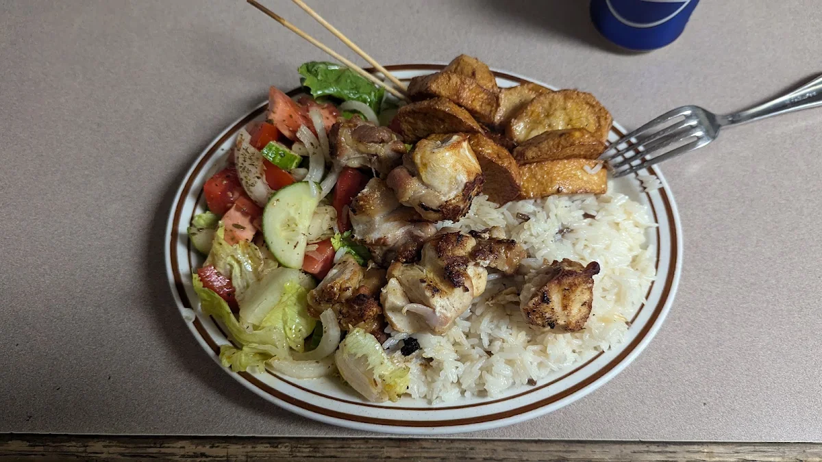 Shish Tawook Plate