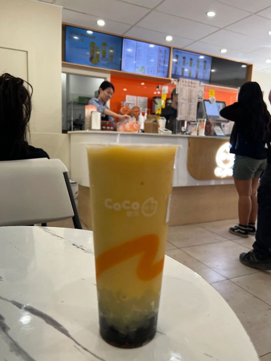 Mango Bubble Tea