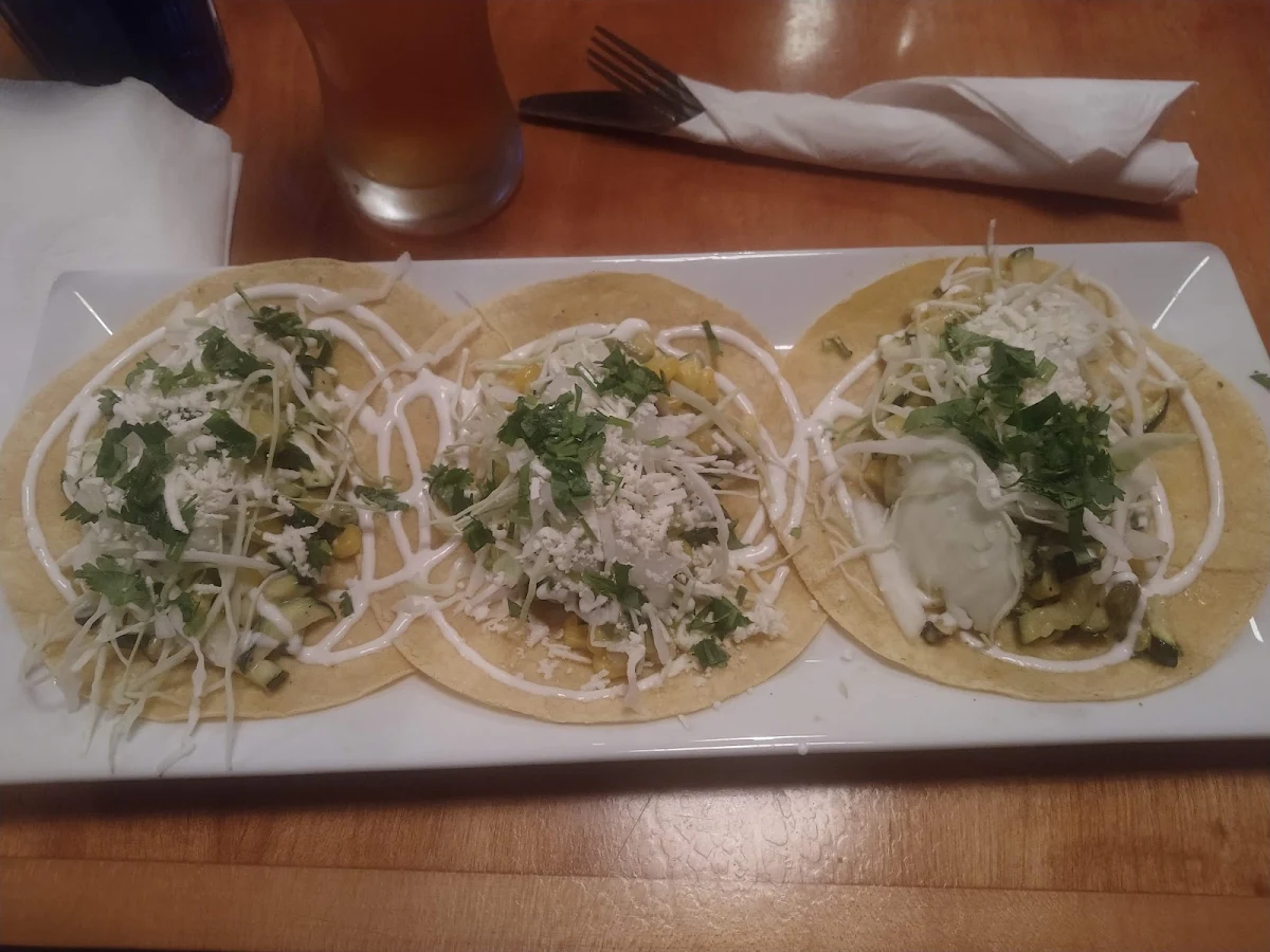 Zucchini and Corn Tacos