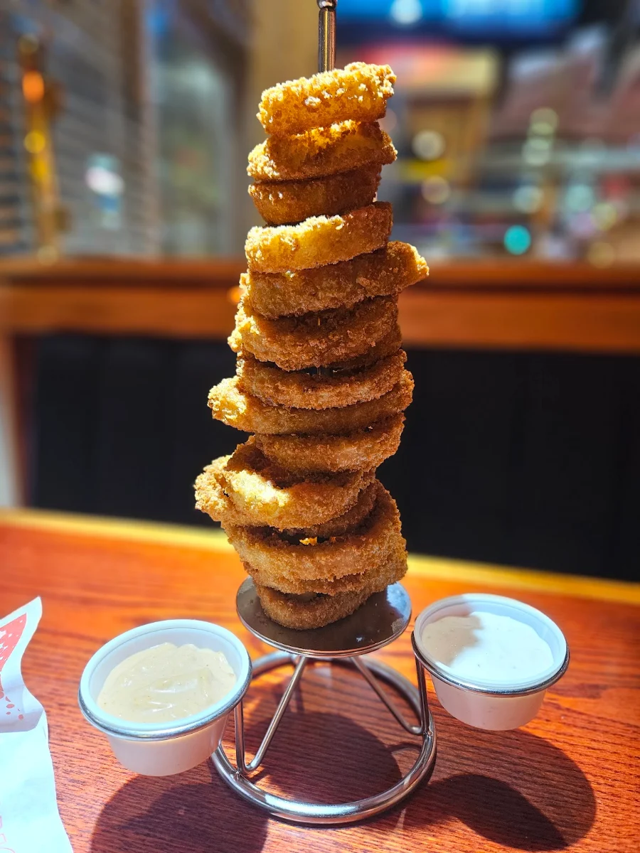 Towering Onion Rings