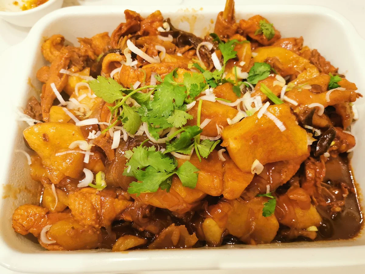 Stewed Mushroom Chicken